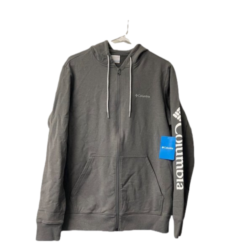 NWT! Columbia Men's Trek Full Zip Hoodie Medium/Gray‎